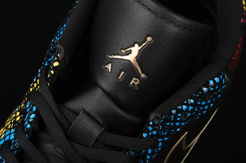 All categories Air Jordan Jordan series basketball shoes Air Jordan 1 Low Air Jordan 1 Low Shadow AJ1 Joe 1 colorful snakeskin low-top cultural and leisure sports sneakers CW5580-001